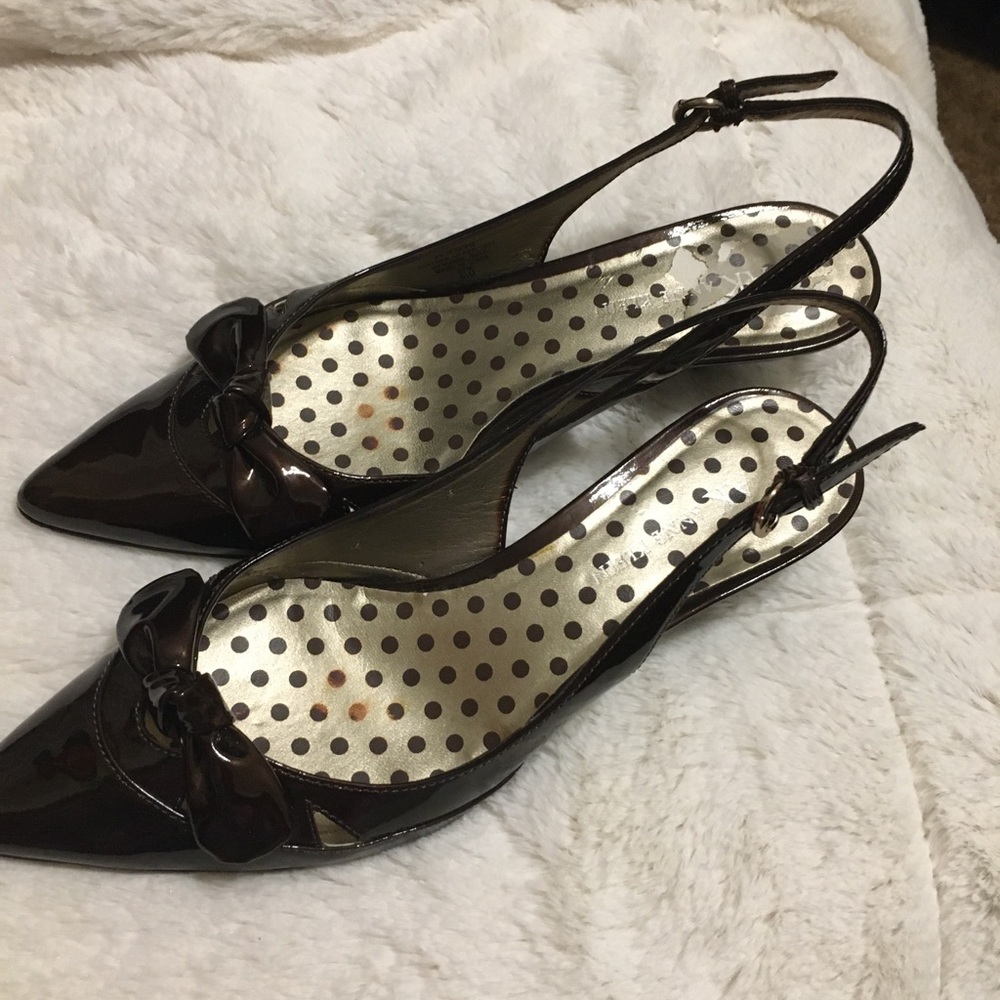 Ak Anne Klein slingback shoe